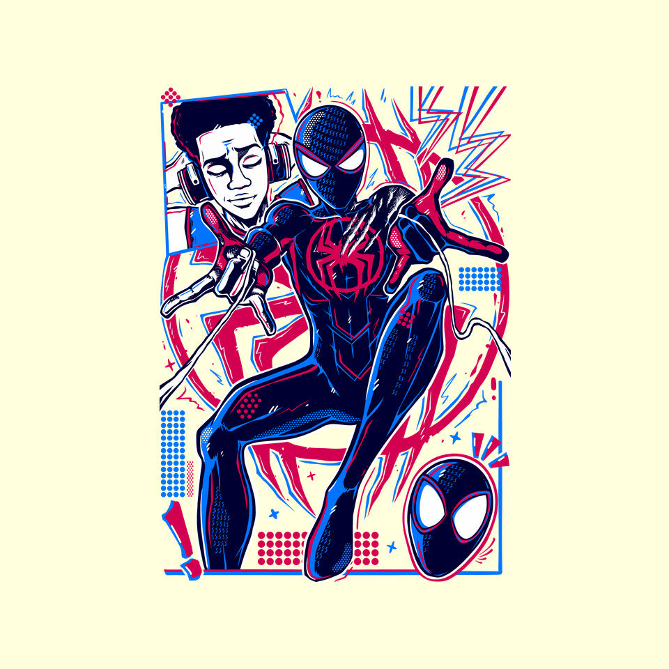 Spiderman Miles Morales Graphic T-Shirt
