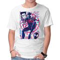 Spiderman Miles Morales Graphic T-Shirt in white, product display