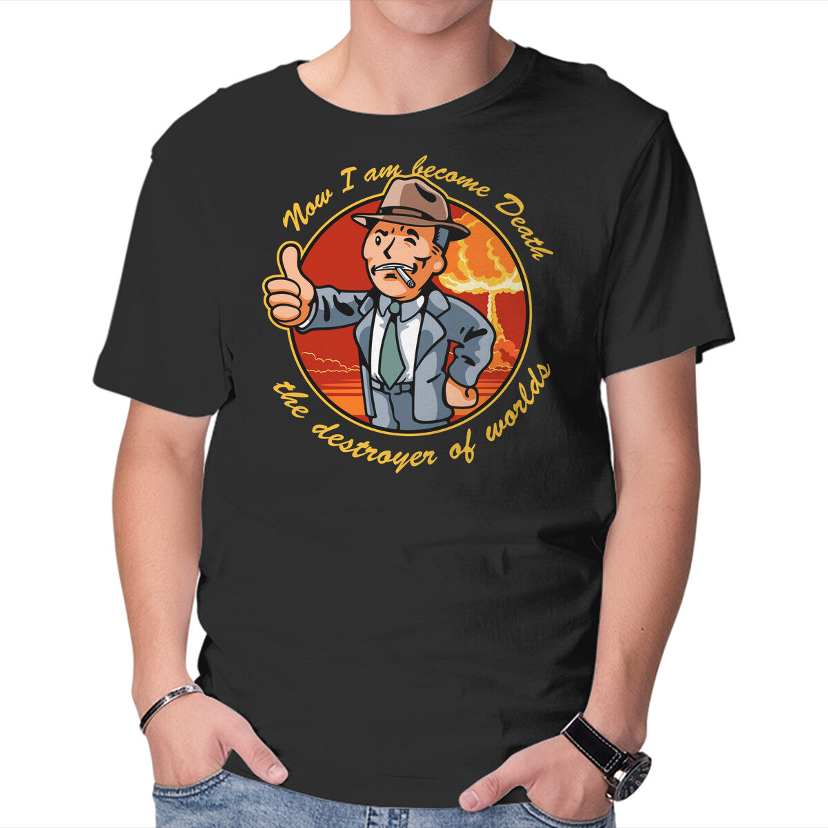 Oppen Boy – Movie Graphic T-Shirt in black, product display