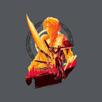 Ultimate Weapon – Gaming Graphic T-Shirt design artwork for charcoal graphic T-shirt