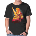 Ultimate Weapon – Gaming Graphic T-Shirt in black, product display