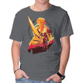 Ultimate Weapon – Gaming Graphic T-Shirt in charcoal, product display