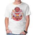 Winter Captors – Anime Graphic T-Shirt in white, product display
