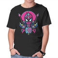 Spider Cyber Punk – Music Graphic T-Shirt in black, product display