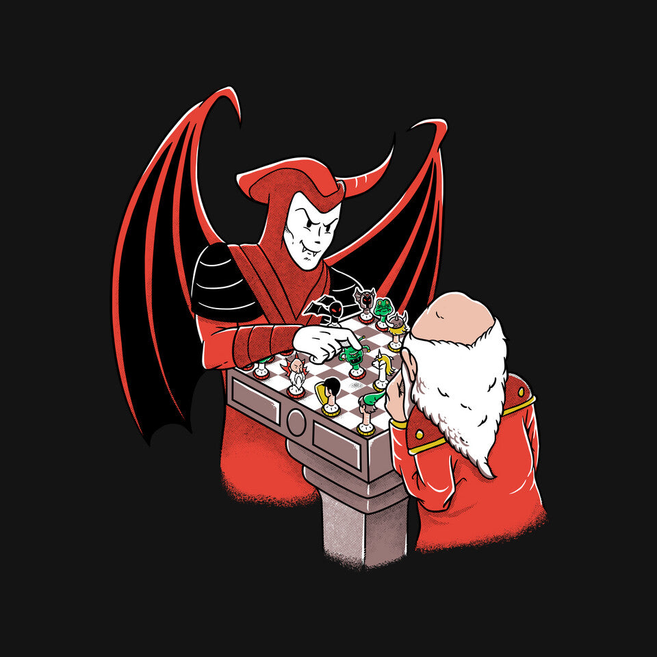 Masters Of Chess – Gaming Graphic T-Shirt design artwork for black graphic T-shirt