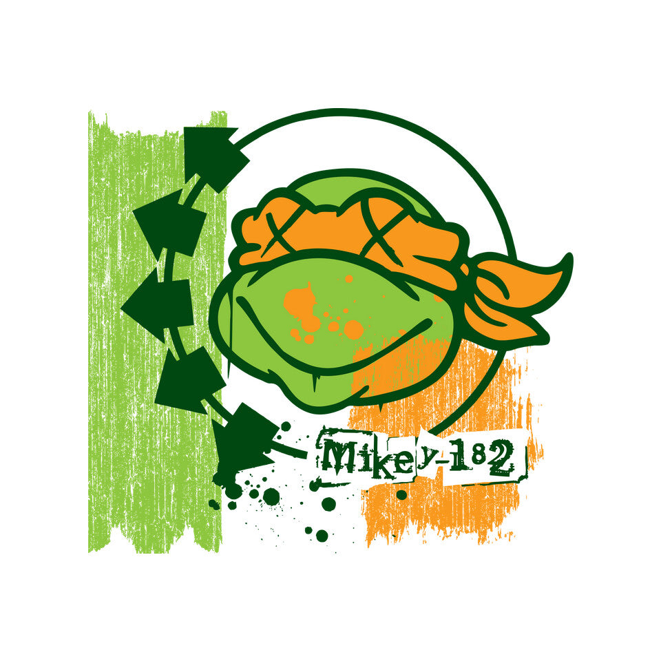 Mikey-182 – Funny Graphic T-Shirt design artwork for white graphic T-shirt