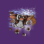 Never Do It – Horror Graphic T-Shirt design artwork for purple graphic T-shirt