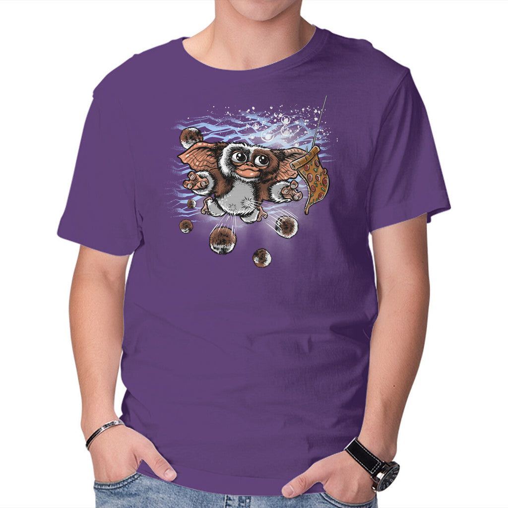 Never Do It – Horror Graphic T-Shirt in purple, product display