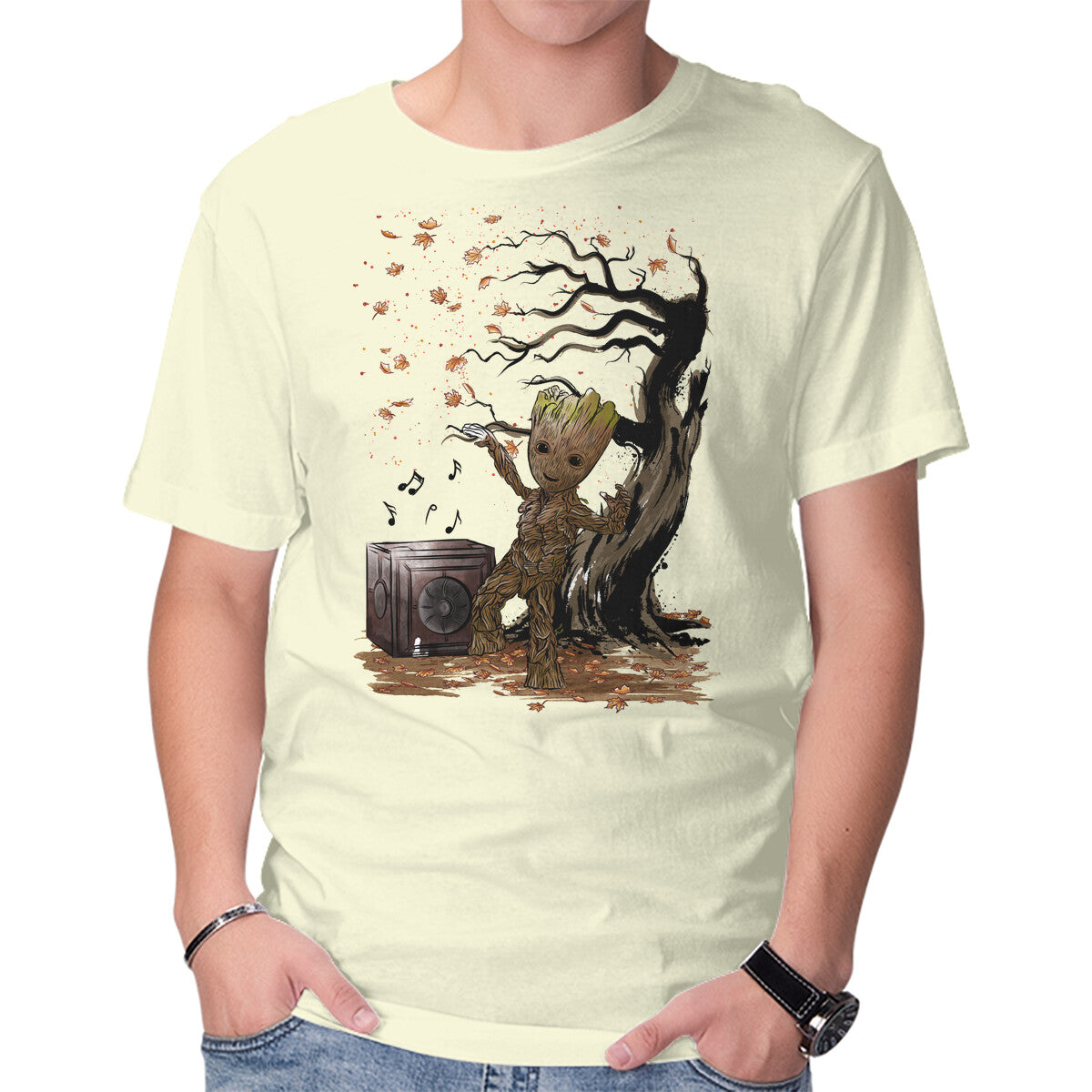 Autumn Dance – Sci-Fi Graphic T-Shirt