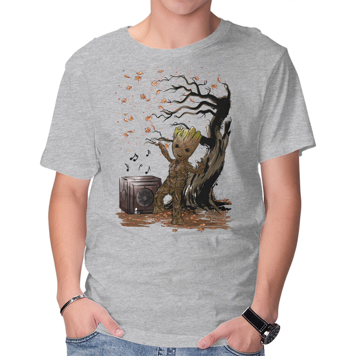 Autumn Dance – Sci-Fi Graphic T-Shirt