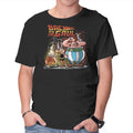 Back To The Gaul – Fantasy Graphic T-Shirt in black, product display