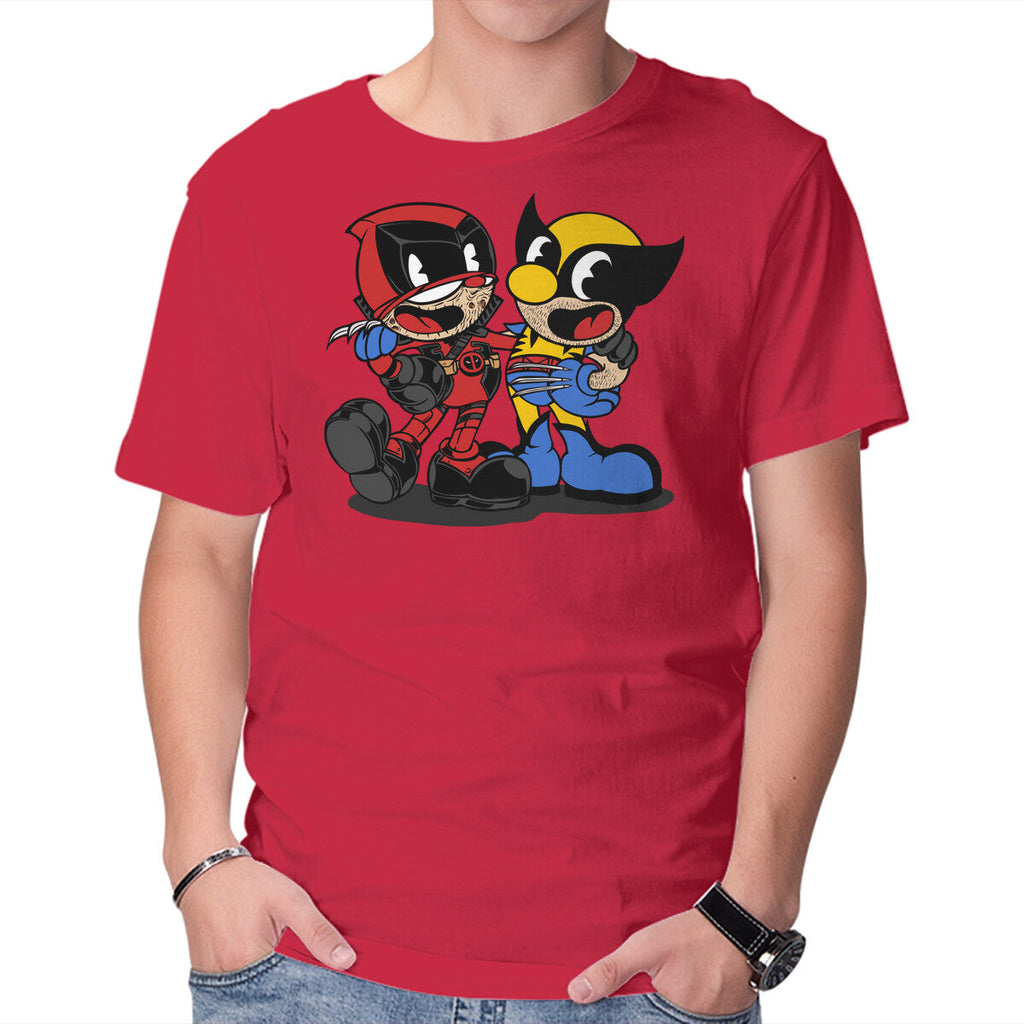 Weapon X – Sci-Fi Graphic T-Shirt in red, product display