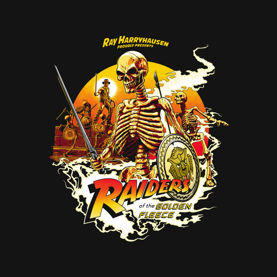 HarrisonHausen – Movie Graphic T-Shirt design artwork for black graphic T-shirt