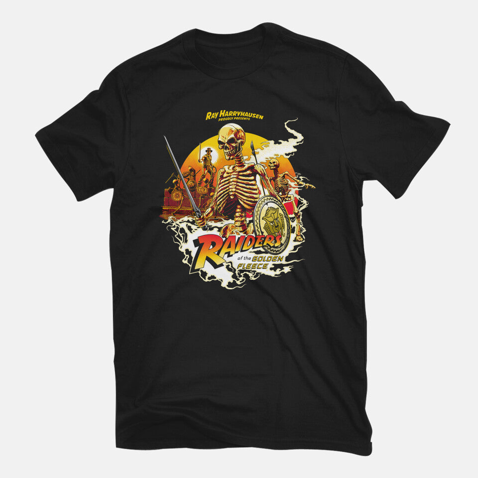 HarrisonHausen – Movie Graphic T-Shirt in black, flat-lay product view