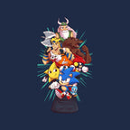 Megadrive – Gaming Graphic T-Shirt design artwork for navy graphic T-shirt