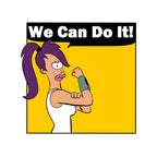We Can Do It – Sci-Fi Graphic T-Shirt design artwork for white graphic T-shirt