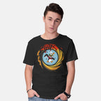 Model wearing black License To Hunt – Gaming Graphic T-Shirt