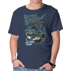 Dark Souls Chocolate – Gaming Graphic T-Shirt in navy, product display