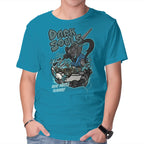 Dark Souls Chocolate – Gaming Graphic T-Shirt in turquoise, product display