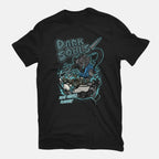 Dark Souls Chocolate – Gaming Graphic T-Shirt in black, flat-lay product view