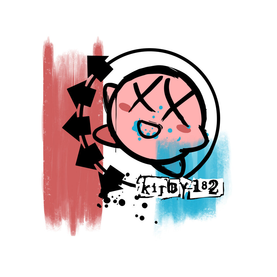 Hungry 182 – Anime Graphic T-Shirt design artwork for white graphic T-shirt