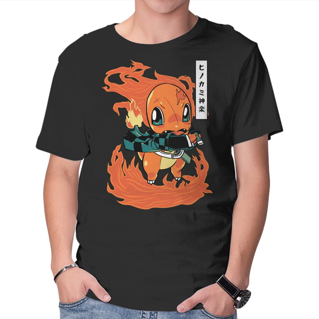 Sun Breathing – Anime Graphic T-Shirt in black, product display