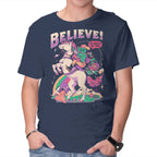 Create Your Reality – Sci-Fi Graphic T-Shirt in navy, product display