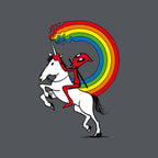 Rainbowgasm – Movie Graphic T-Shirt design artwork for charcoal graphic T-shirt