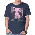 Espa Dog – Anime Graphic T-Shirt in navy, product display