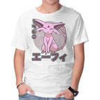 Espa Dog – Anime Graphic T-Shirt in white, product display