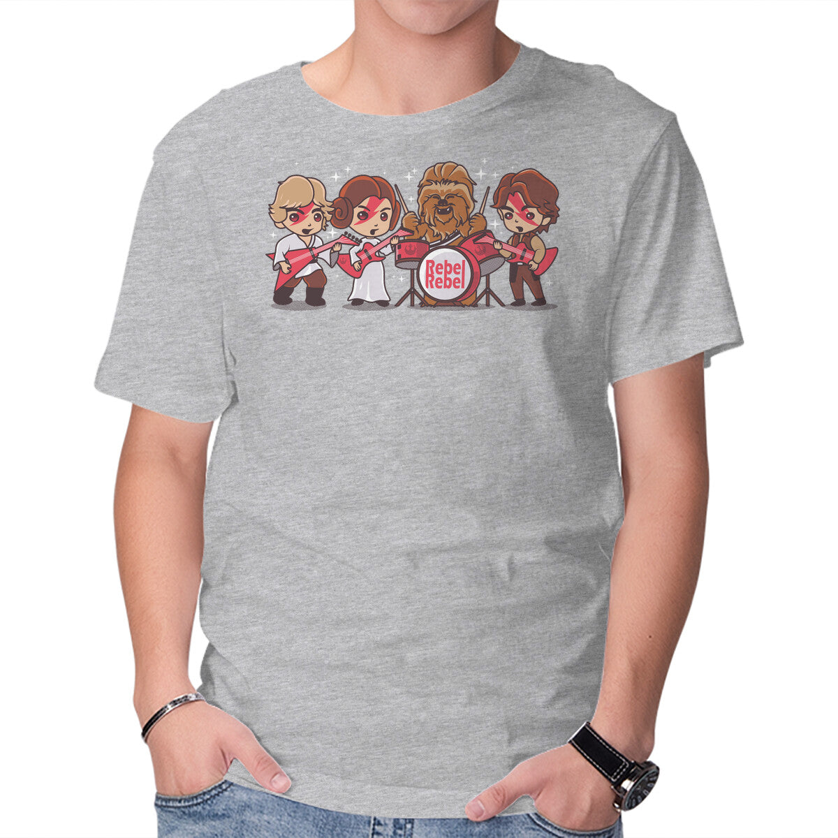 Rebel Rebel – Sci-Fi Graphic T-Shirt