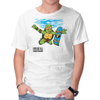 Neverboard – Music Graphic T-Shirt in white, product display
