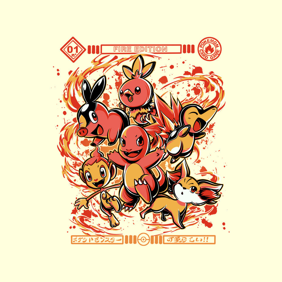 Fire Starters – Anime Graphic T-Shirt