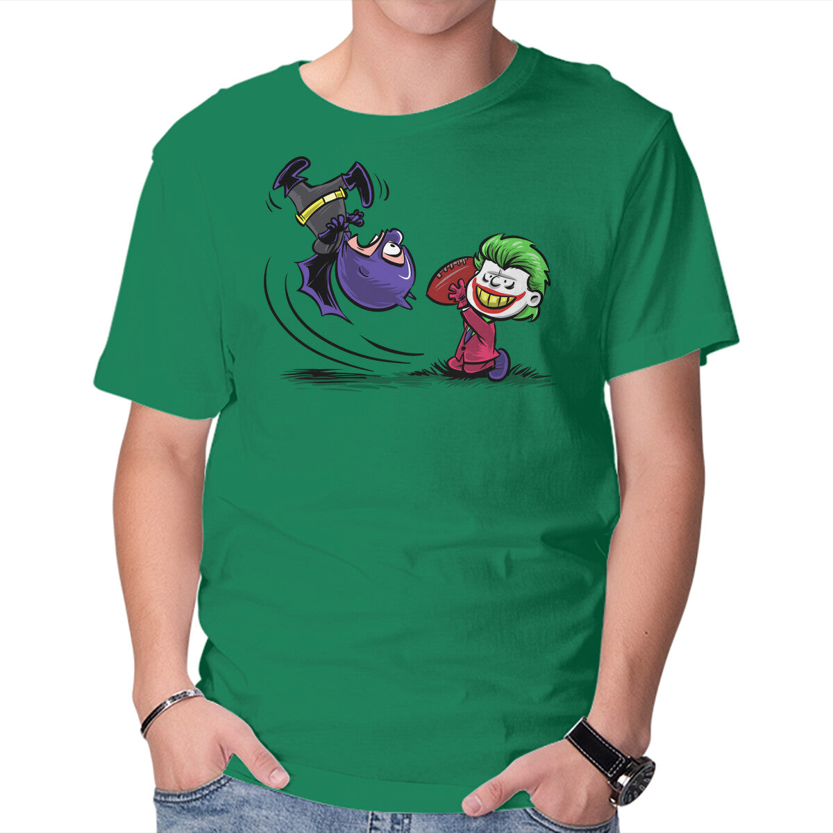 Bat Charlie – Movie Graphic T-Shirt in green, product display