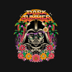 Dark Summer – Sci-Fi Graphic T-Shirt design artwork for black graphic T-shirt
