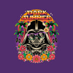 Dark Summer – Sci-Fi Graphic T-Shirt design artwork for purple graphic T-shirt