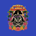 Dark Summer – Sci-Fi Graphic T-Shirt design artwork for royal blue graphic T-shirt