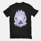 Awakening Gear Five – Anime Graphic T-Shirt in black, flat-lay product view