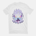 Awakening Gear Five – Anime Graphic T-Shirt in white, flat-lay product view