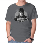 Antisocial Doll – Movie Graphic T-Shirt in charcoal, product display