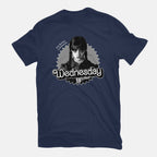 Antisocial Doll – Movie Graphic T-Shirt in navy, flat-lay product view