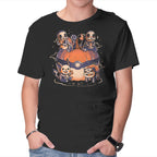 Pokeween – Halloween Graphic T-Shirt in black, product display