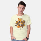 Autumn Kitsune – Animal Graphic T-Shirt
