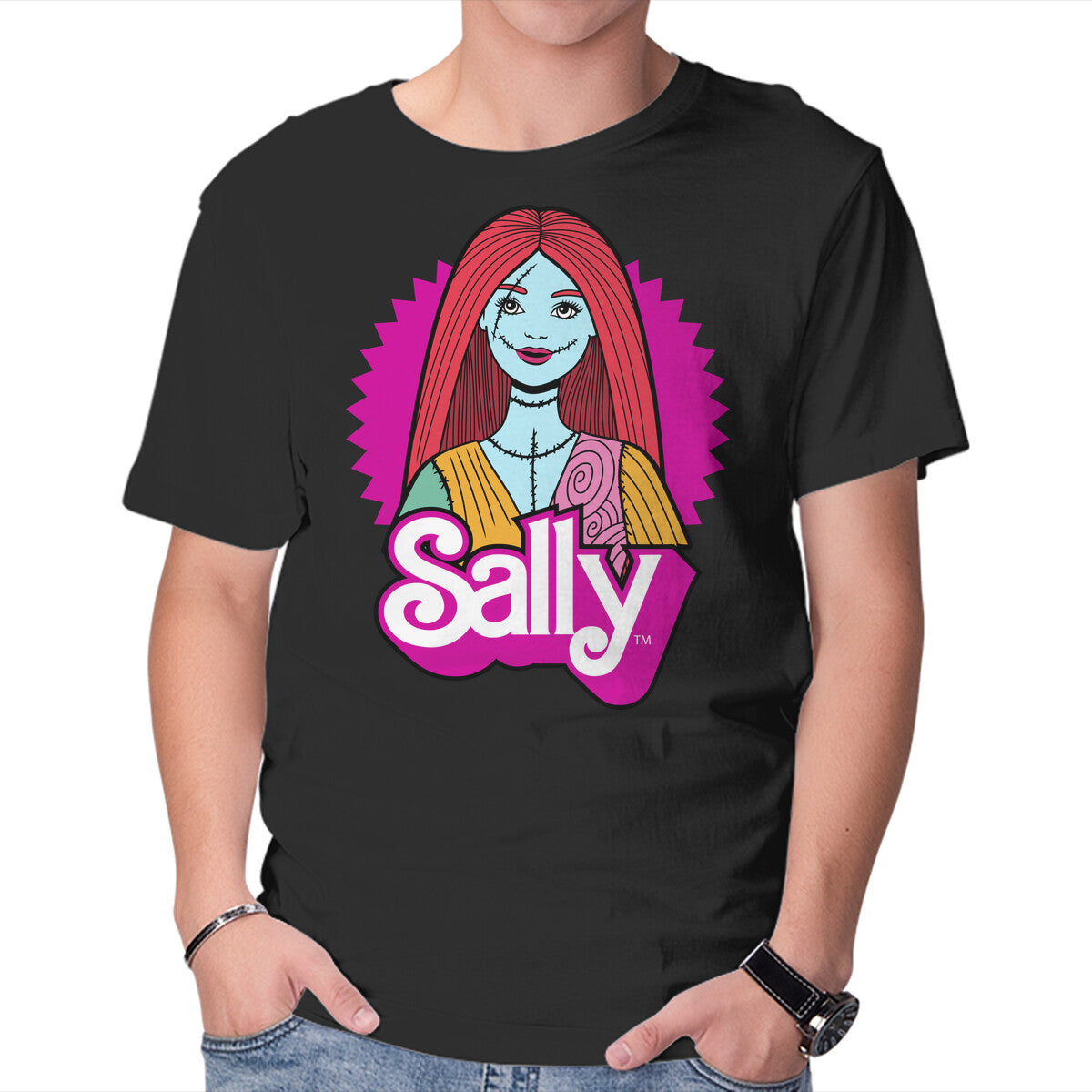 Sally – Halloween Graphic T-Shirt in black, product display