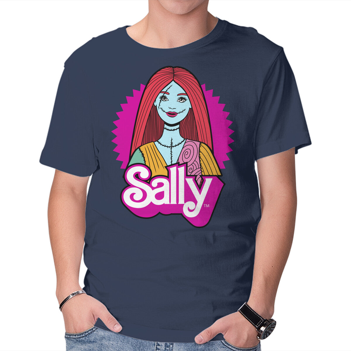 Sally – Halloween Graphic T-Shirt in navy, product display