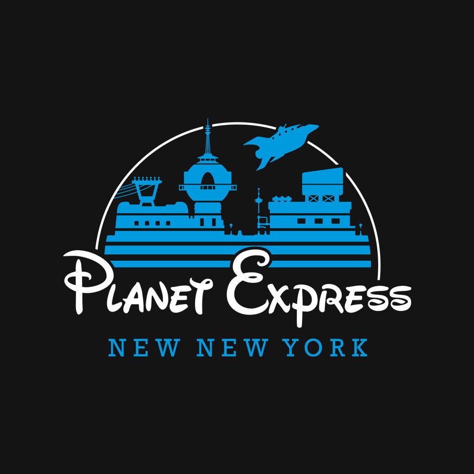 Magic Express – Sci-Fi Graphic T-Shirt design artwork for black graphic T-shirt