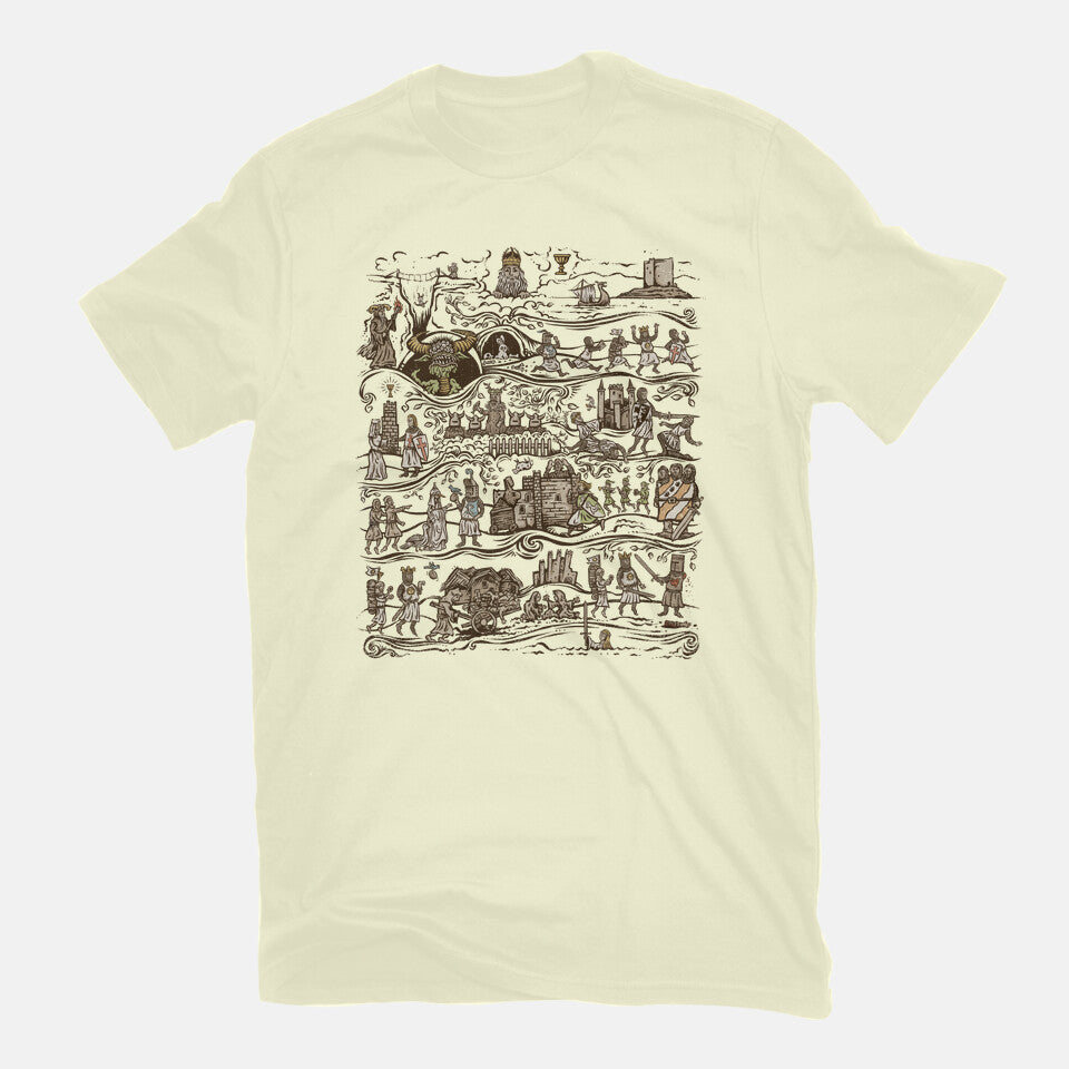 The Caerbannog Tapestry – Movie Graphic T-Shirt