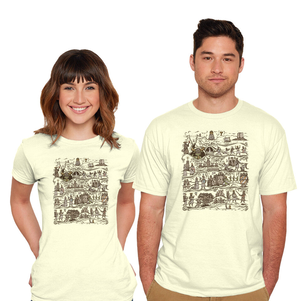 The Caerbannog Tapestry – Movie Graphic T-Shirt