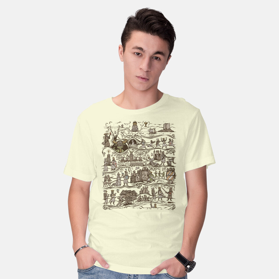 The Caerbannog Tapestry – Movie Graphic T-Shirt