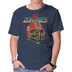 Go Zombies – Halloween Graphic T-Shirt in navy, product display